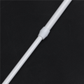 4X Spring Loaded Extendable Telescopic Net Voile Tension Curtain Rail Pole Rod Rods White 70-120cm. 