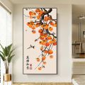 [हाट विक्रेता] Everything Goes Well Entrance Decorative Painting Corridor Aisle End Self-Adhesive Sticker Wall Painting Living Room Entrance Facing Door Hanging Painting. 
