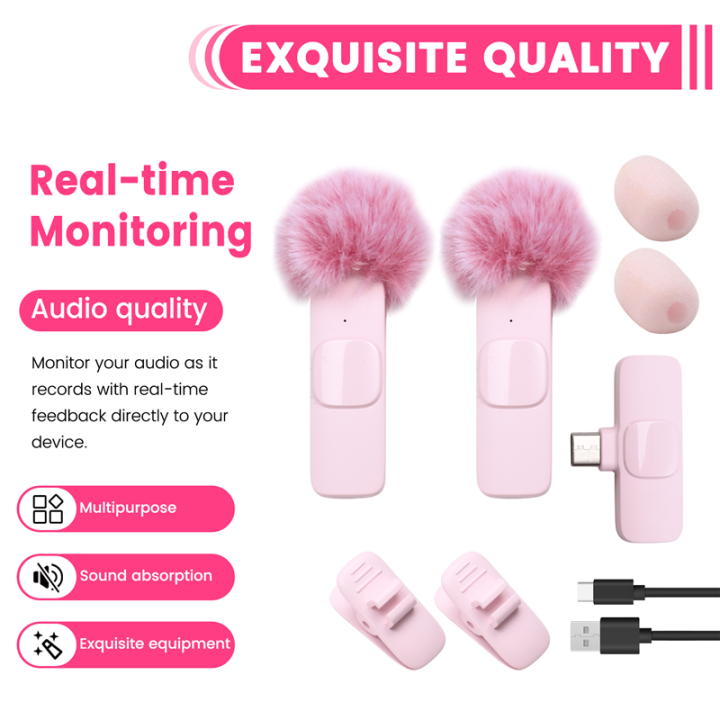 New%20Wireless%20Lavalier%20Microphone%20Portable%20Audio%20Video%20Recording%20Mini%20Microphone%20for%20PC%20Camera%20Live%20Gaming%20Phone%20-%20Image%203
