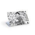Laptop Back Sticker For Up to 15.6inch Laptop (One Piece Black & White). 