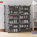 Shoe Rack, Large-Capacity Shoe Cabinet with Transparent Surface, Shoe Shelf. 