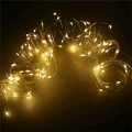 OUMERY 6X Solar String Lights, 10M 100LED Outdoor String Lights, Waterproof Decorative String Lights (Warm White). 