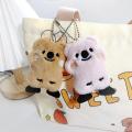 Small-sized Koala keychain Huggable Plush Plush koala keychain Stuffed  keychain for Keychain accessory Bag decoration Backpack pendant  collectible. 