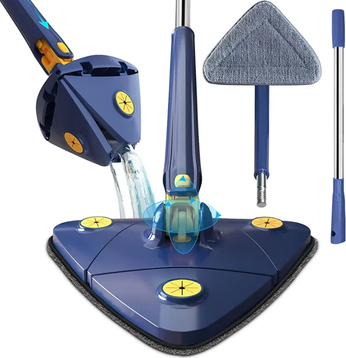 Extendable%20Triangle%20Mop%20360%C2%B0%20Rotatable%20Squeeze%20Floor%20Cleaning%20Dry%20&%20Wet-%20Color%20May%20Vary%20-%20Image%204
