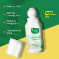 Mother Sparsh Tummy Roll On For Baby, Colic Relief, Constipation and Indigestion With Hing & Saunf | 100% Ayurvedic - 40ml. 