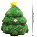 3D Stuffed Animals Elk Toy Christmas Tree Christmas Elk Plush Toy Plushies Openable Christmas Series Doll Cartoon Collection Santa Claus Plush Dolls Christmas Atmosphere. 