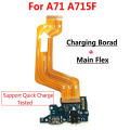 iScreen For Samsung A71 A715 A715F USB Charging Dock Port Board Connector Main Motherboard Flex Cable. 