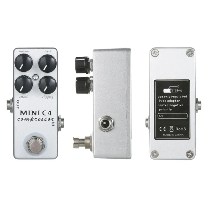 Sojhoop%20Audio%20MINI%20C4%20Compressor%20Guitar%20Effect%20Pedal%20True%20Bypass%20Guitar%20Effects%20-%20Image%205