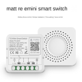 16A WiFi Mattre Smart Switch with Power Metering Mini Smart Breaker Smart Life Control Support Home Accessories. 