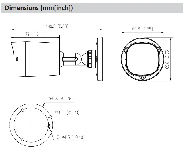 2MP%20HDCVI%20IR%20Bullet%20Camera%20DH-HAC-B1A21P%20-%20Image%203