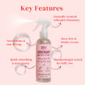 Girls Select Rosemary Water Spray – Boosts Hair Growth, Reduces Hair Breakage, and Provides Deep Hydration, Lightweight and Non-Greasy for Daily Use, with a Fresh Natural Fragrance. 