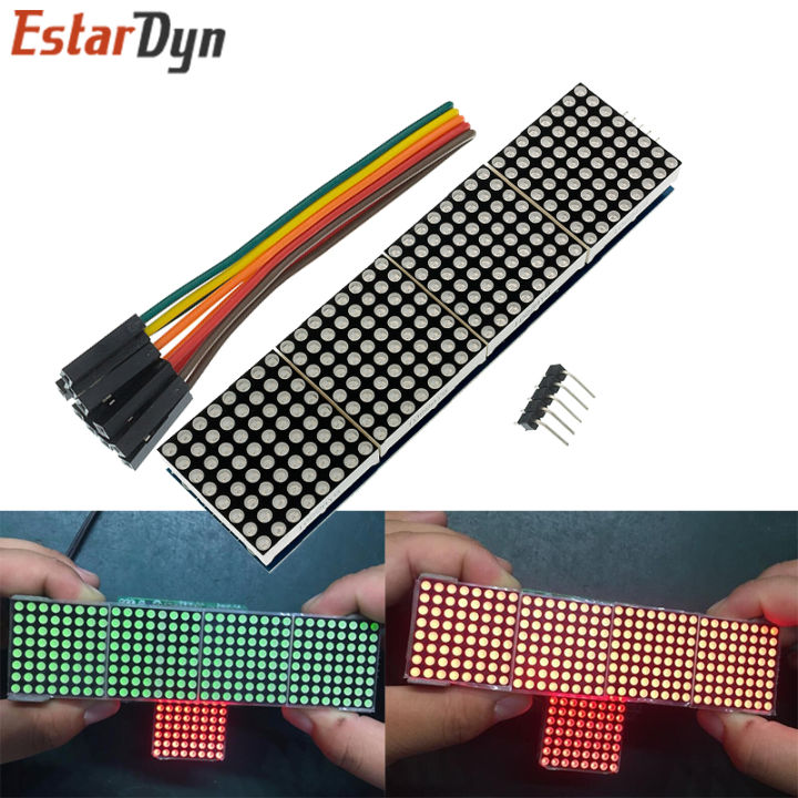 MAX7219%20Dot%20Matrix%20Module%20For%20Arduino%20Microcontroller%204%20In%20One%20Display%20with%205P%20Line%20Red%20Green%20Blue%20-%20Image%203