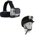 Gopro Helmet Strap Head Mount For Action Camera. 