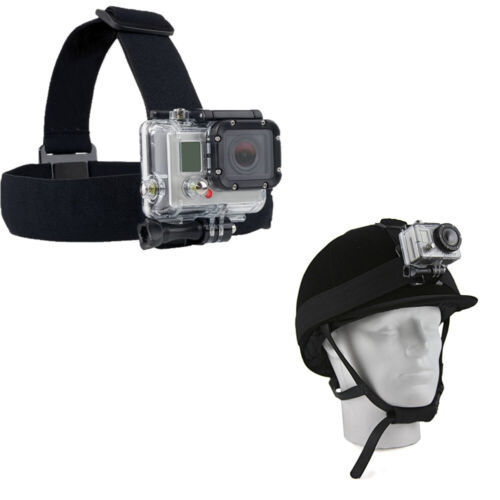 Gopro Helmet Strap Head Mount For Action Camera