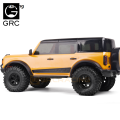Sutuiying Shell Side Skirt Decorative Lens Mirror Stainless Steel Shell Metal Original Crash Plate Type Q For 1/10 Traxxas Trx-4 New Bronco Trx4. 