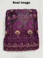Embroidered Semi Stitched Lehenga Choli For Women (Purple) - Women's Partywear Lehenga Choli | Dresses For Women |. 