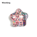 Wenefang 1PC Hair Styling Small Comb Cartoon Sweet Cute Stars Comb Hairbrushes Children Hair Comb Women's Hair Brush Baby Hairbrush Peine. 