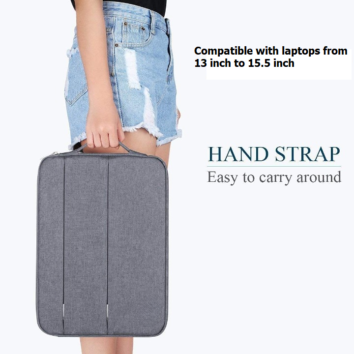 Premium%20Laptop%20Bag%20Water-Resistant%20%20with%20Fur-Lined%20Interior%20-%20Unisex,%20Slim%20Design,%20Fits%20All%20Laptops%2013%20Inch%20To%2015.6%20Inch%20-%20Image%203