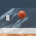 5Pcs Wall Ball Holders Wall Basketball Shelf Football Display Stands Basketball Storage Racks Soccer Wall Mounted Shelf. 