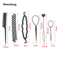 Wenefang Professional Hair Braid Tool Hair Pin Bun Roller Twist Curler Ponytail DIY Hair Styling Hair Styling Tools Braiding Hair. 