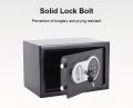 Fireproof Waterproof Solenoid  Keypad, Steel Locking Bolts, Emergency Override Key Safe Boxes For Important Documents, Cash & Jewellery Home Locker. 