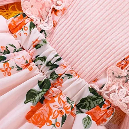 Newborn%20Baby%20Girls%20Summer%20Clothes%20Sets%20Ruffle%20Sleeve%20Top%20T-Shirt%20Floral%20Suspender%20Shorts%20Headband%20-%20Image%207