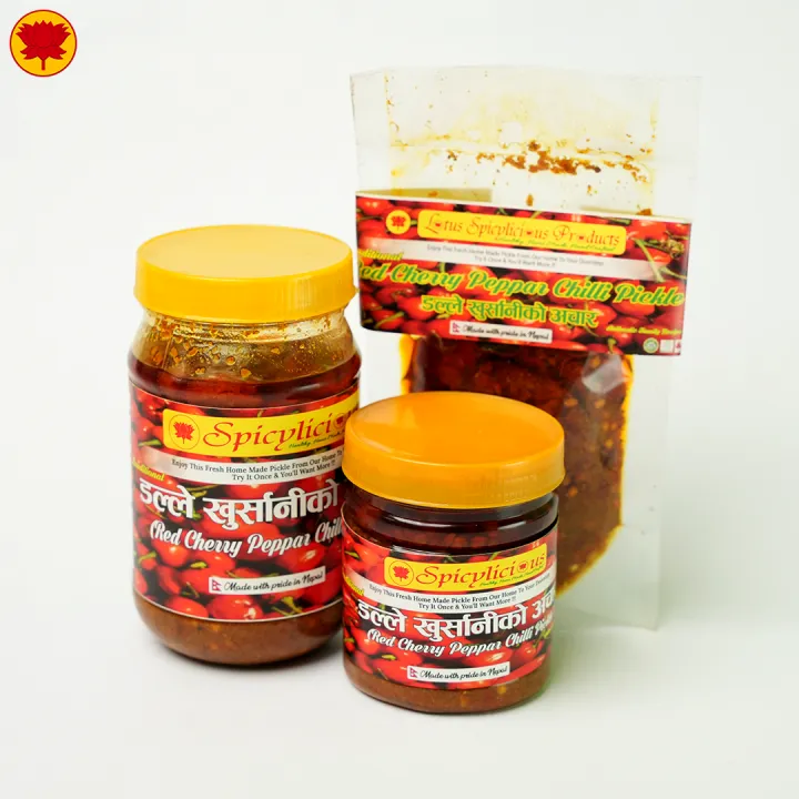 Akbare%20Khursani%20-%20Dalle%20Khursani%20Achar%20(Homemade%20Whole%20Red%20Cherry%20Pepper%20Pickle)%20-%20350%20g%20-%20Lotus%20Products%20Nepal%20-%20Image%204