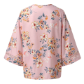 3/4 Length Sleeve Womens Tops Pink XXL. 