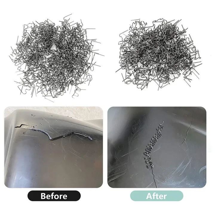 NCANRUI 2000 PCS Plastic Welding Hot Staples 0.8mm 0.6mm Plastic Welder ...
