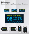 Difutagui 【2025 Version】 KIUZOU Finger Pulse Oximeter SPO2 PR PI RR Blood Oxygen Saturation Meter Heart Rate Monitor OLED Oximetro De Dedo. 
