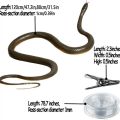 Fashion Simulation Snake Snake Prank Large Realistic Fake Snake Model Funny Gift Practical Joke Rubber Snake Toy Kids Toy. 