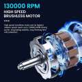 130000RPM Cleaning Blower Tools Type-C Charging Car Blowing Snow Electric Air Duster Turbo Jet Fan 4 Gears adjustable. 