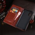 Leather Flip Cover Xiaomi Redmi 9 Prime - Wallet Case. 
