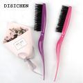 DISICHEN Luxury Pro Salon Hair Brushes Comb Slim Line Teasing Combing Brush Styling Tools DIY Kit Professional Plastic Hairdressing Combs. 