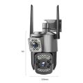 Dual Lens 6mp Wifi Cctv Camera V380. 