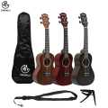 Manaslu Danfe 24 Inch Concert Ukulele With Package. 