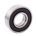 6001RS Deep Groove Ball Bearing 28 x 12 x 8 mm 30 Pieces, Silver & Black. 