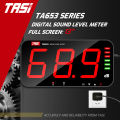 Sojhoop TA653A Digital Sound Level Meter Large Screen Display Noise DB Meter Wall Hanging Type Alarm Hospital Restaurant Bar School. 