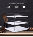 Three-Layer Storage Rack, Daily Necessities Sorting, Mini Storage Rack And Iron Support. 