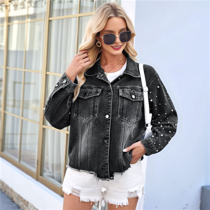 Women%20Oversized%20Denim%20Jacket%20Beading%20Jeans%20Coat%20-%20Image%205