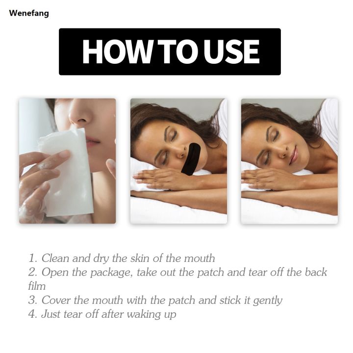 Wenefang%2030pcs/Bag%20Mouth%20Tape%20for%20Sleep%20Anti%20Snoring%20Mouth%20Strips%20Allergenic%20New%20style%20Medical%20Grade%20Nose%20Breathing%20Strips%20Reduce%20Mouth%20Dryness%20-%20Image%203
