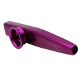 Kazoo Aluminum Alloy Metal with 25 Pcs Gifts Flute Diaphragm for Children Music-Lovers-Purple. 