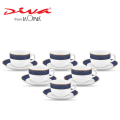 Tea cup set Laopala Diva Sovarna - Set of 12 pcs. 