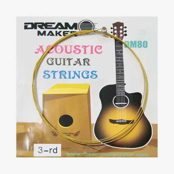 Dreammaker Acoustic Guitar String DM80 - 3rd String | Daraz.com.np