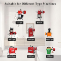 NAMUNY Drainage Cleaner Combination Cutter Set Automatic Locking Suitable for Pipe Dredging Machine 7-Piece Set. 