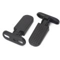 1 Pair Lightweight Quick Release Bike Rear Pedals Aluminium Alloy Non-Slip Bike Pegs Universal Foldable Ebike Pegs for Electric Bicycle. 