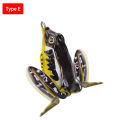 5cm 12g Thunderfrog Road Runner Fishing Lure Frog False Bait Fishing Tackle Fishing Tackle for Blackfish 5 Colours Cologo. 