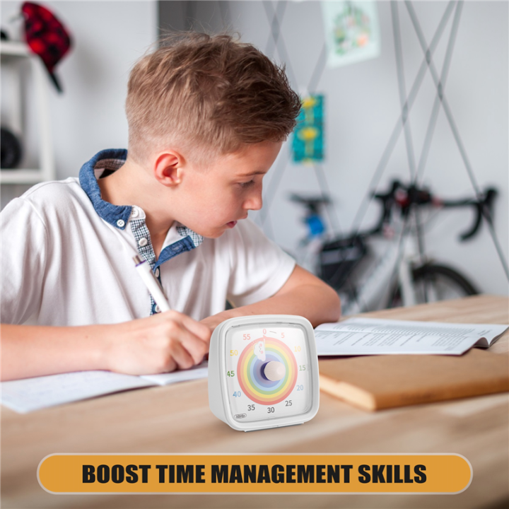 60-Minute%20Visual%20Timer%20with%20Night%20Light,%20Countdown%20Timer,Pomodoro%20Timer%20with%20Rainbow%20Pattern%20for%20Kids%20and%20Adults%20White%20-%20Image%204
