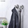 DISICHEN Profesional 2pcs 5KGS Vacuum Suction Cup Hook Reusable Hanger Towel Hooks Stainless Steel Robe Hook Nickel Kitchen Bathroom Home Accessories. 