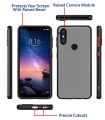Redmi Note 6 Pro Smoke Cover Protective Shockproof Matte Hard Back Case Cover. 